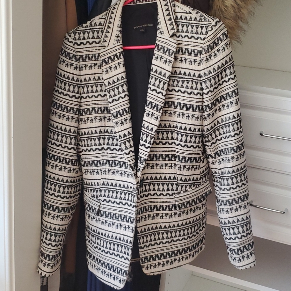 Banana Republic Tweed Blazer like new